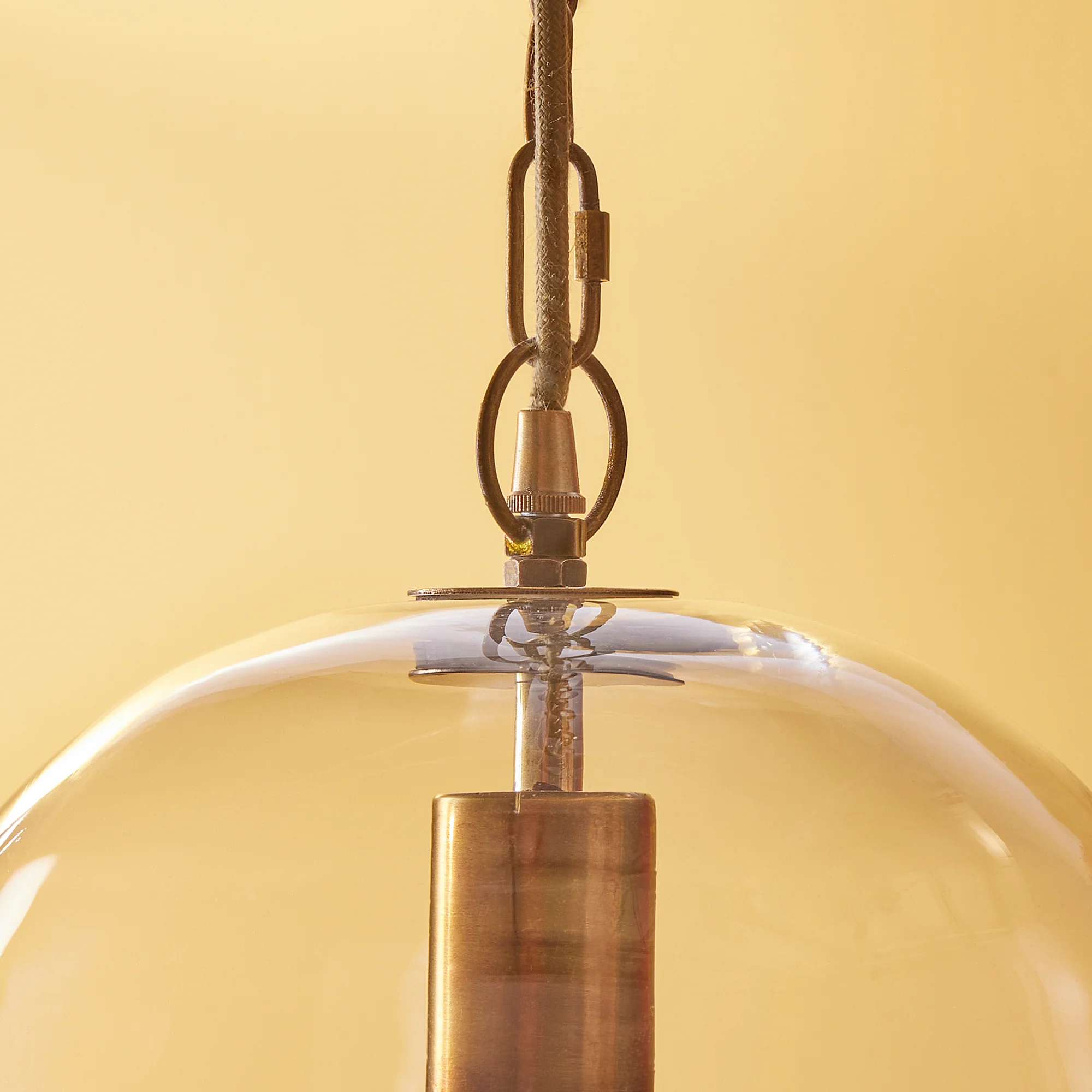 Small Zindarella pendant light in clear glass - Image 5