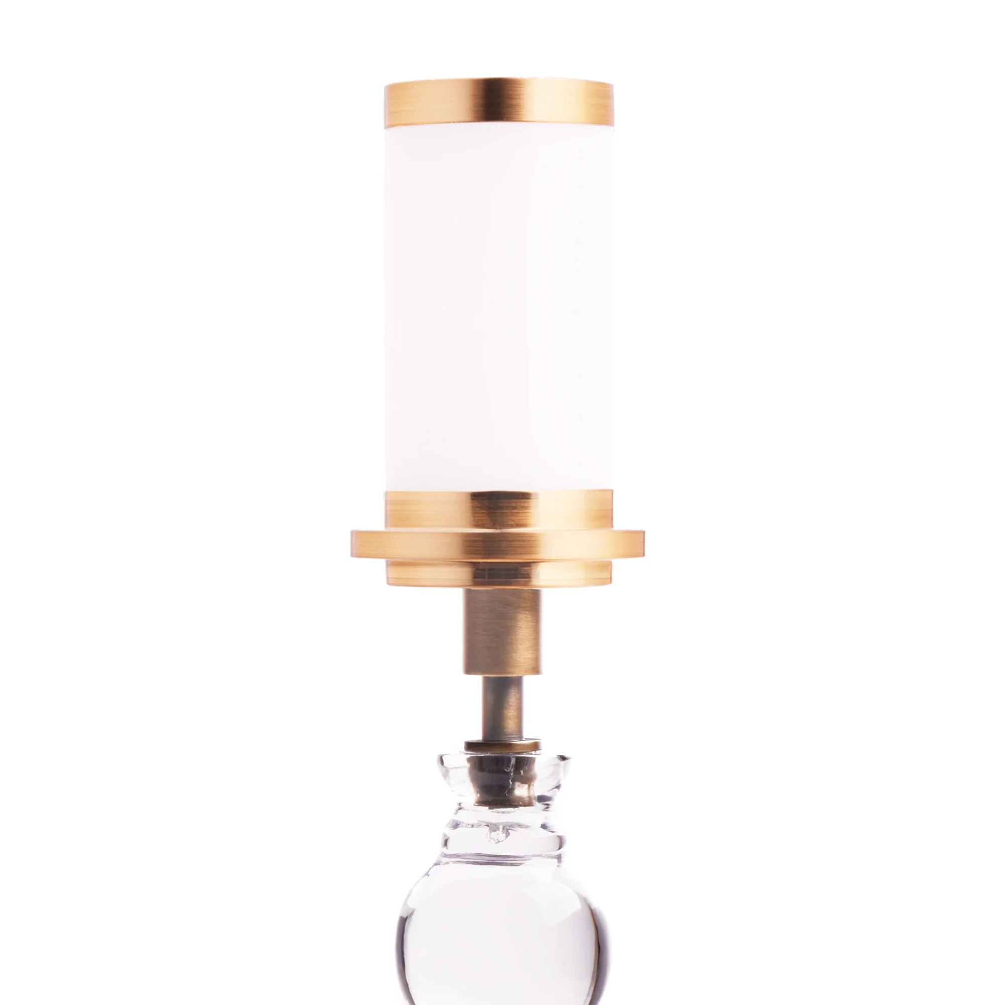 Smaller Aurora cordless table lamp in clear - Image 8