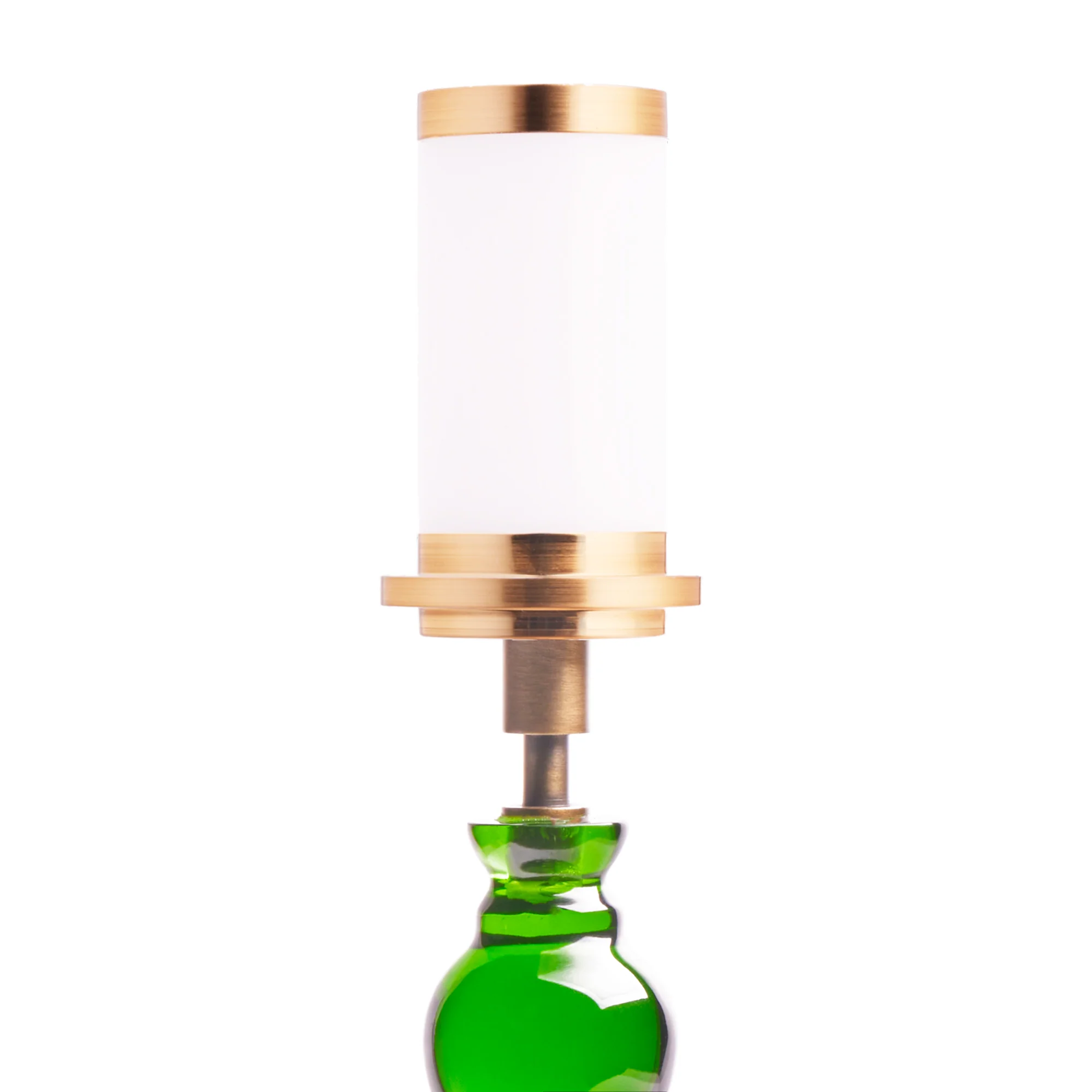 Smaller Aurora cordless table lamp in green - Image 8