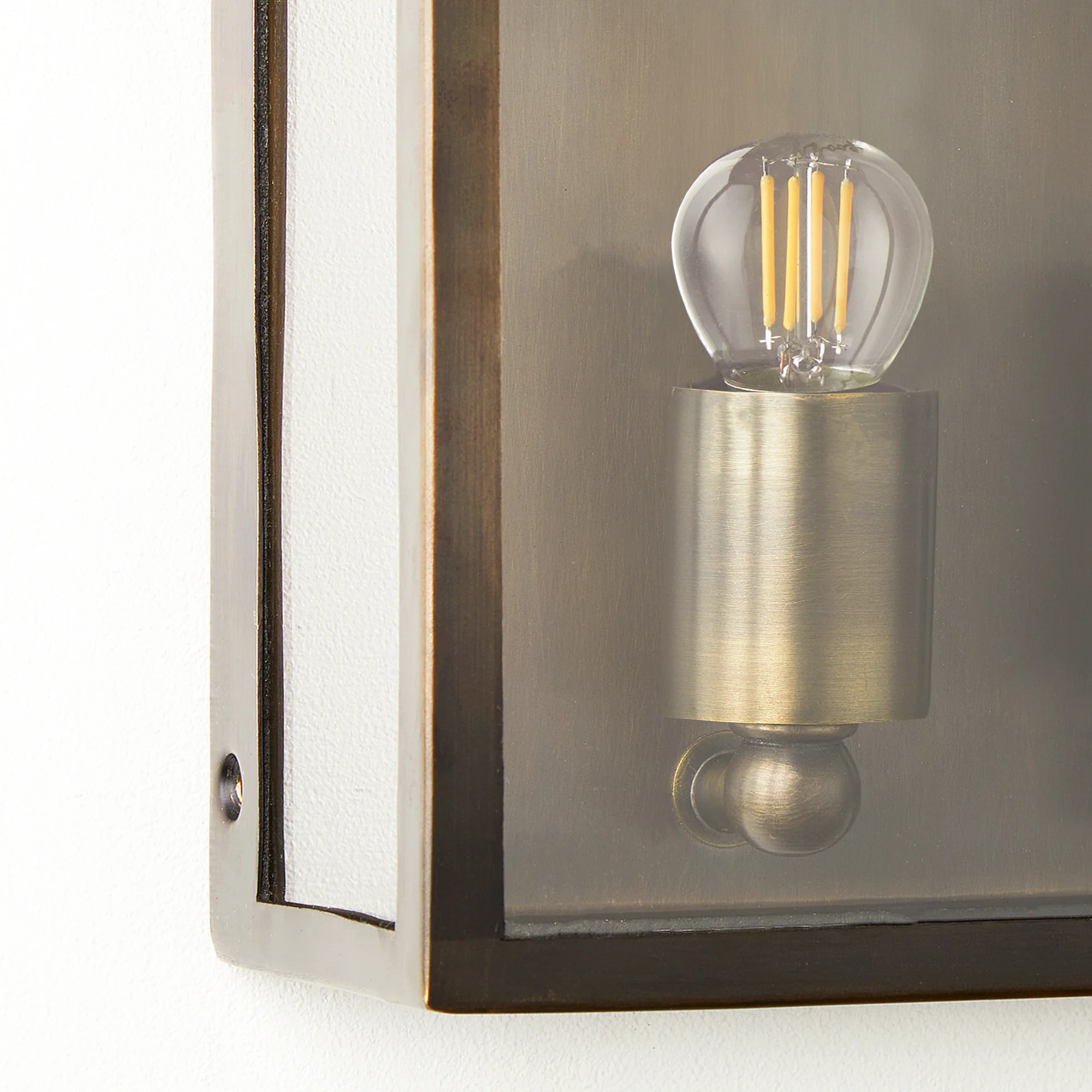 Smaller Double Crail wall sconce bronze - Image 7