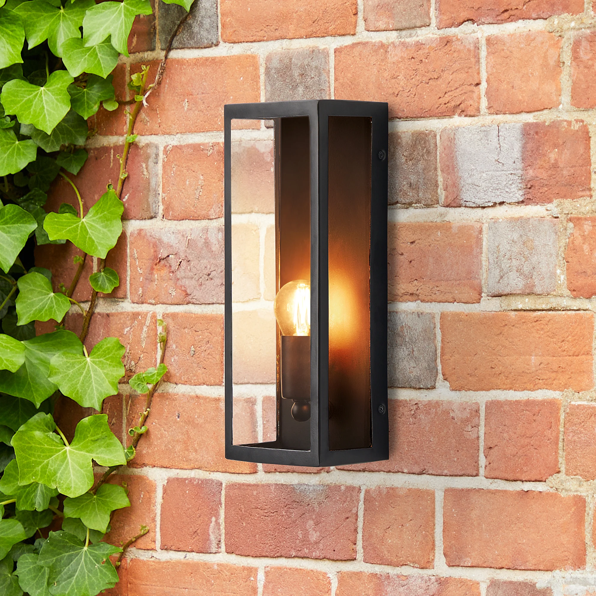 Smaller Orford long and thin wall sconce Matt Black - Image 2