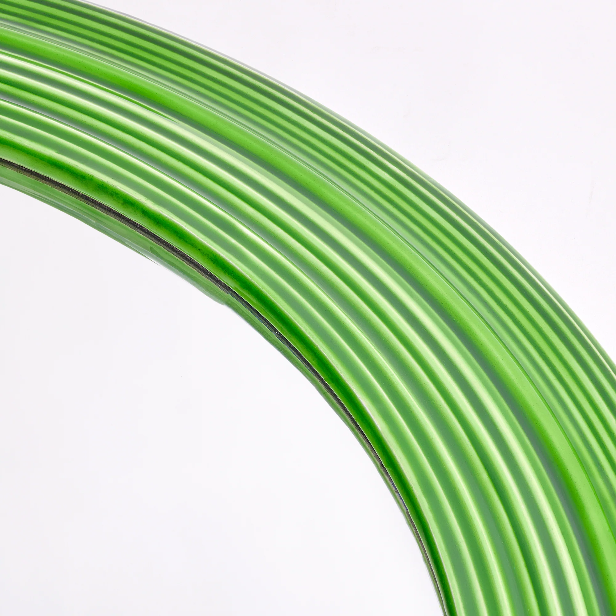 Smaller Portal mirror in harlequin green - Image 3