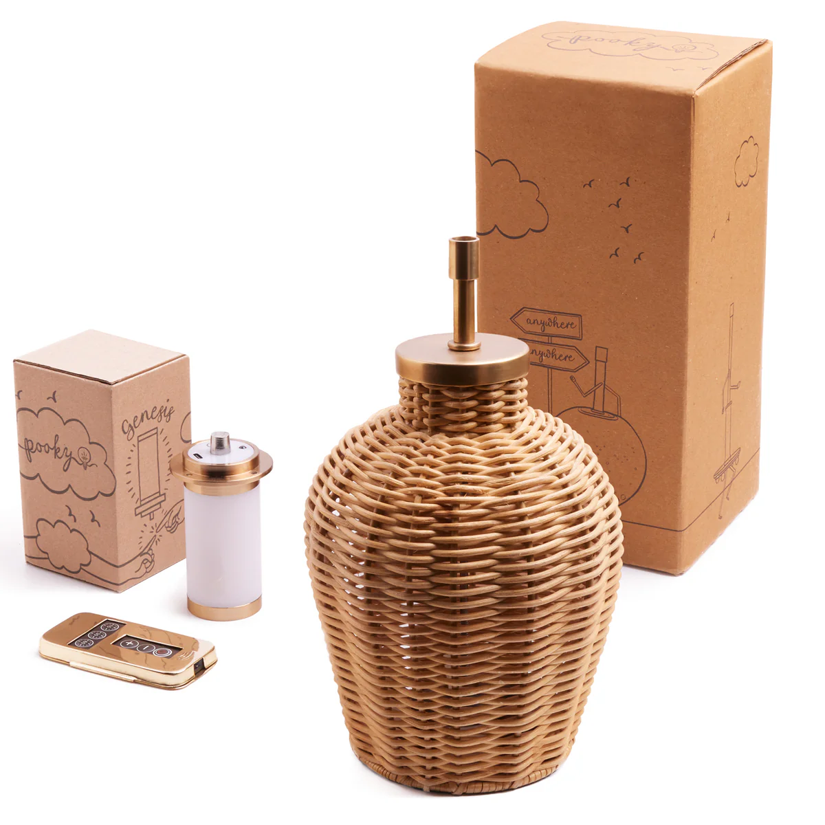 Smaller Rattle cordless table lamp - Image 12