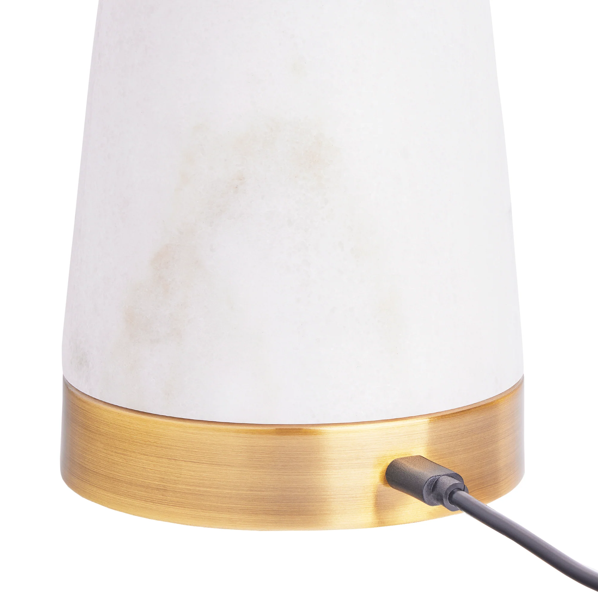 Sphynx cordless table lamp in white marble - Image 10