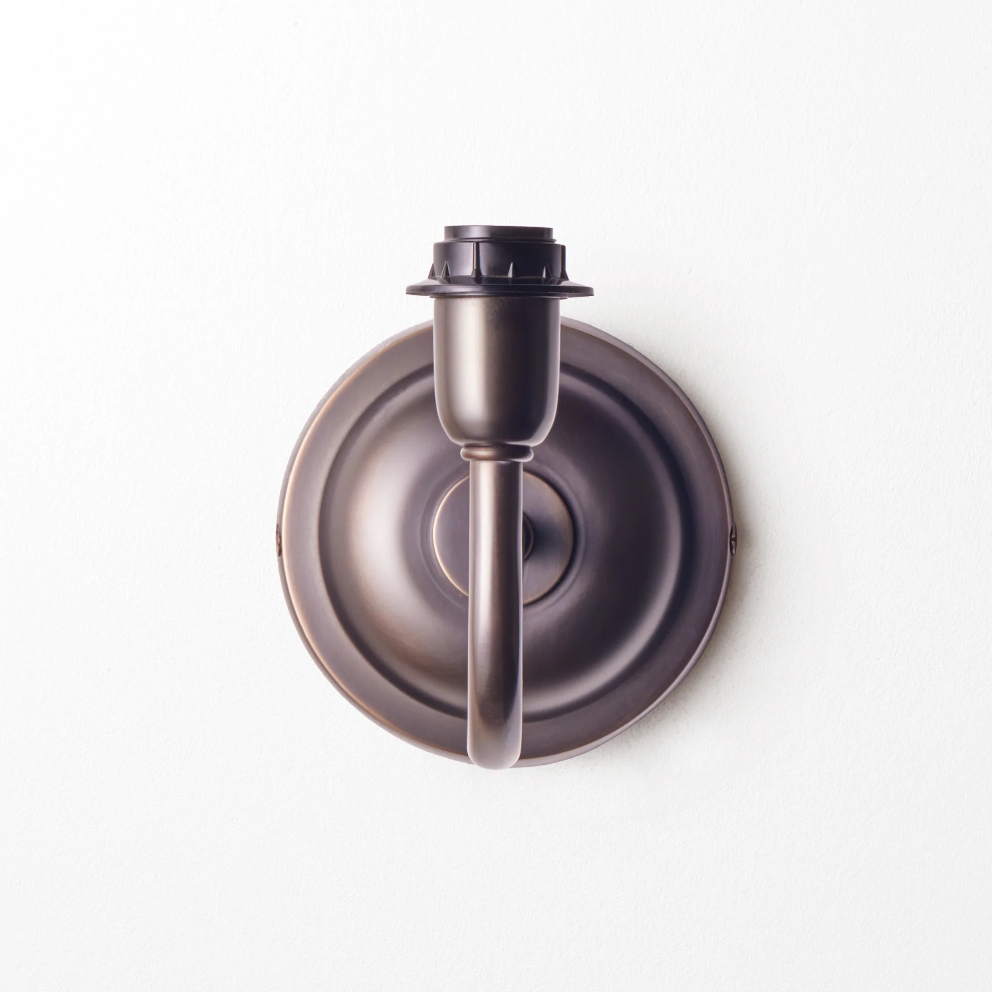 Swan neck wall fixture in bronze - Image 2