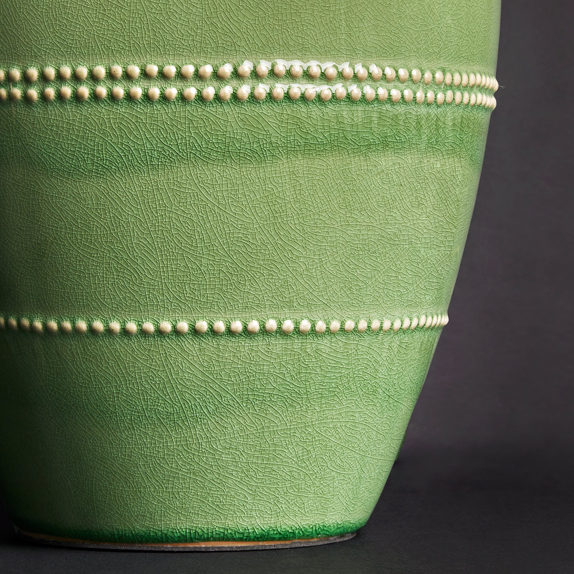 Ted table lamp in green ceramic - Image 3