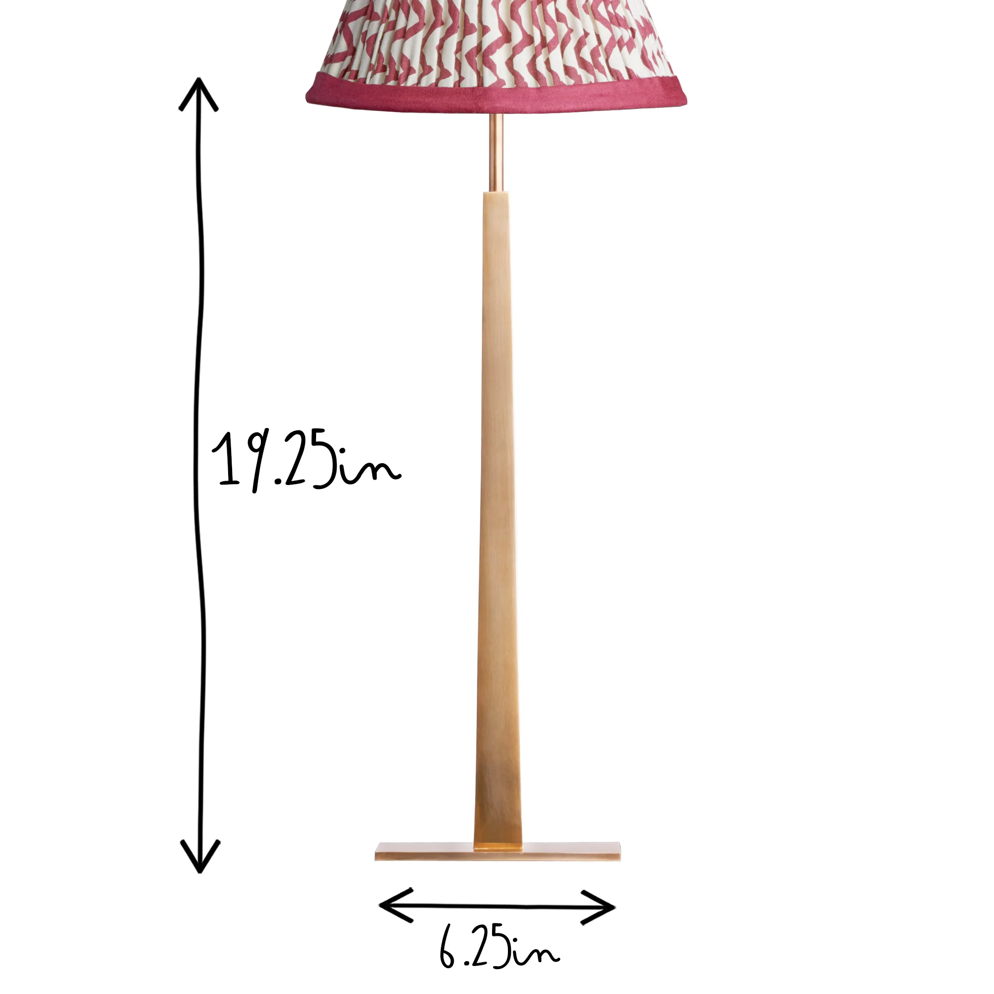 Trafalgar cordless table lamp in antique brass - Image 16