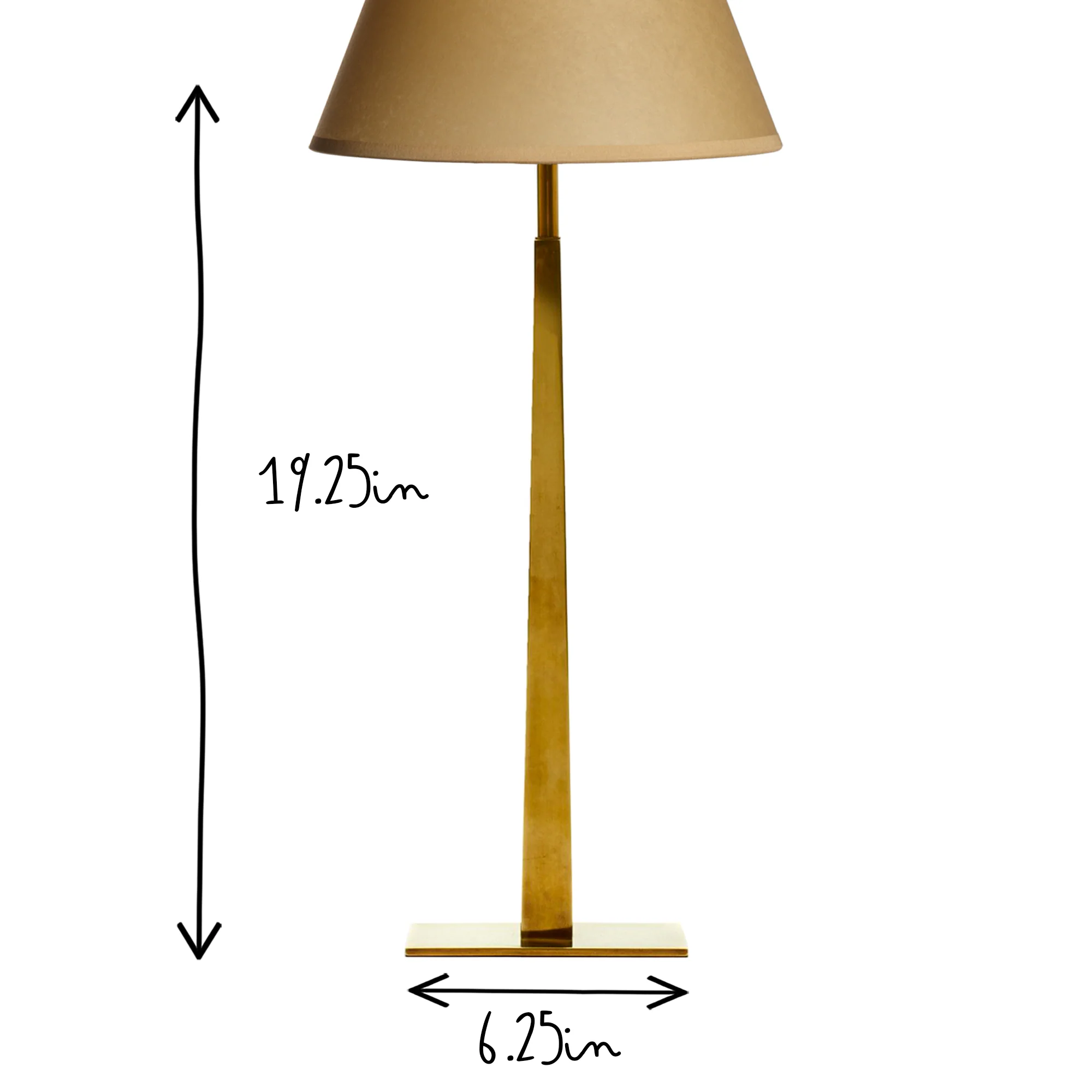 Trafalgar table lamp in antiqued brass - Image 4
