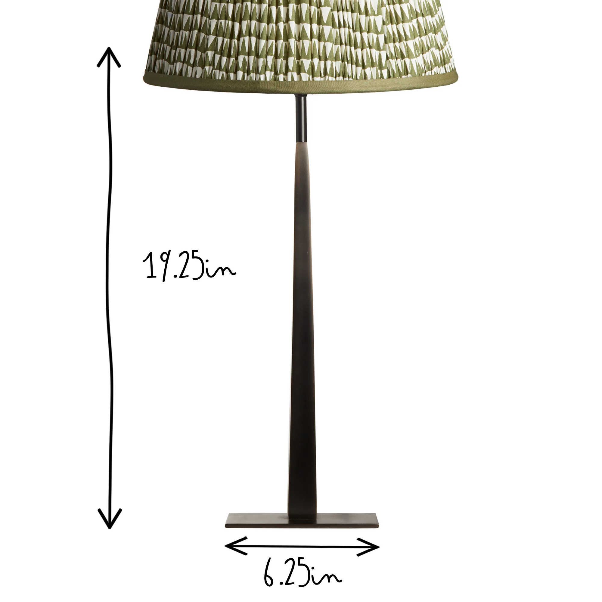 Trafalgar table lamp in bronze - Image 7
