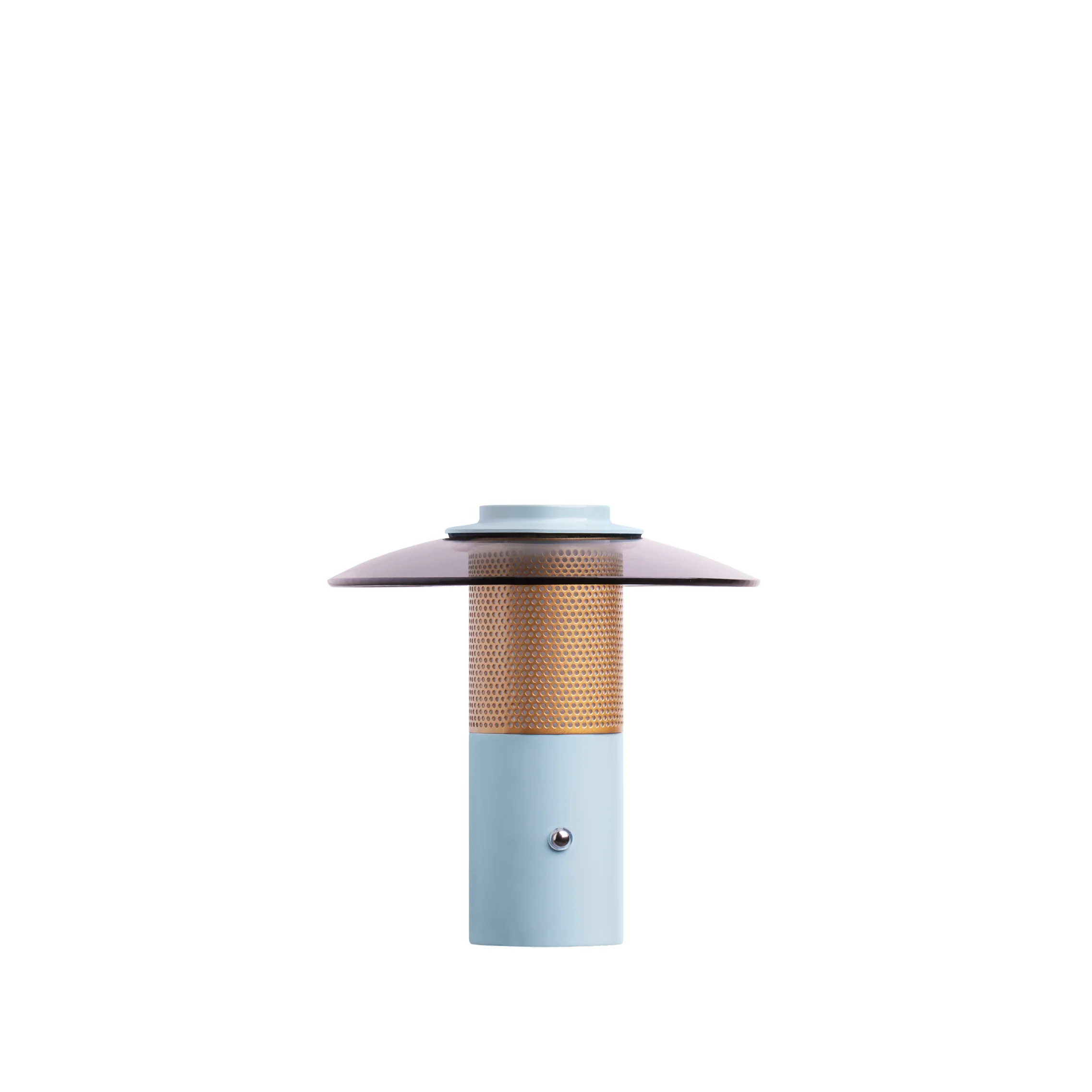 Trek cordless table lamp in blue - Image 13