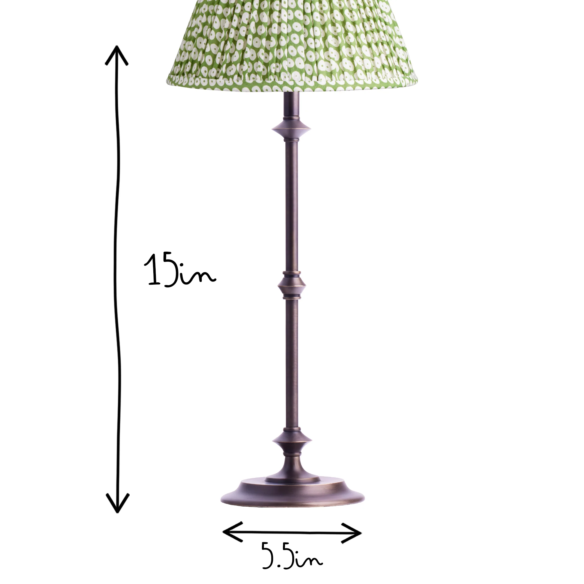 Trindle cordless table lamp in bronze - Image 12