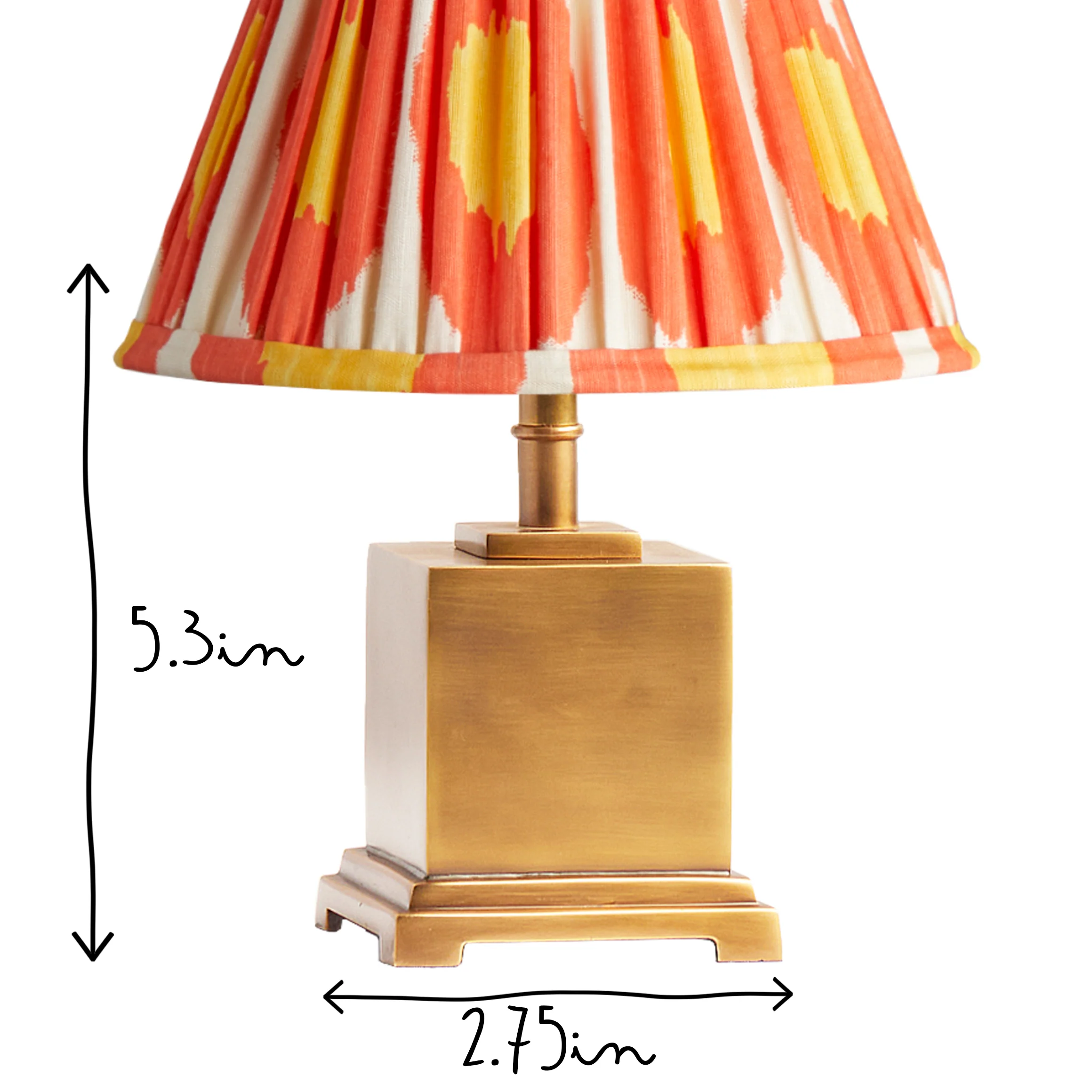 Walter cordless table lamp in antiqued brass - Image 12