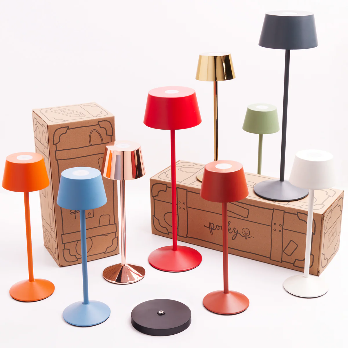Wee Scoon cordless table lamp in coconut - Image 13