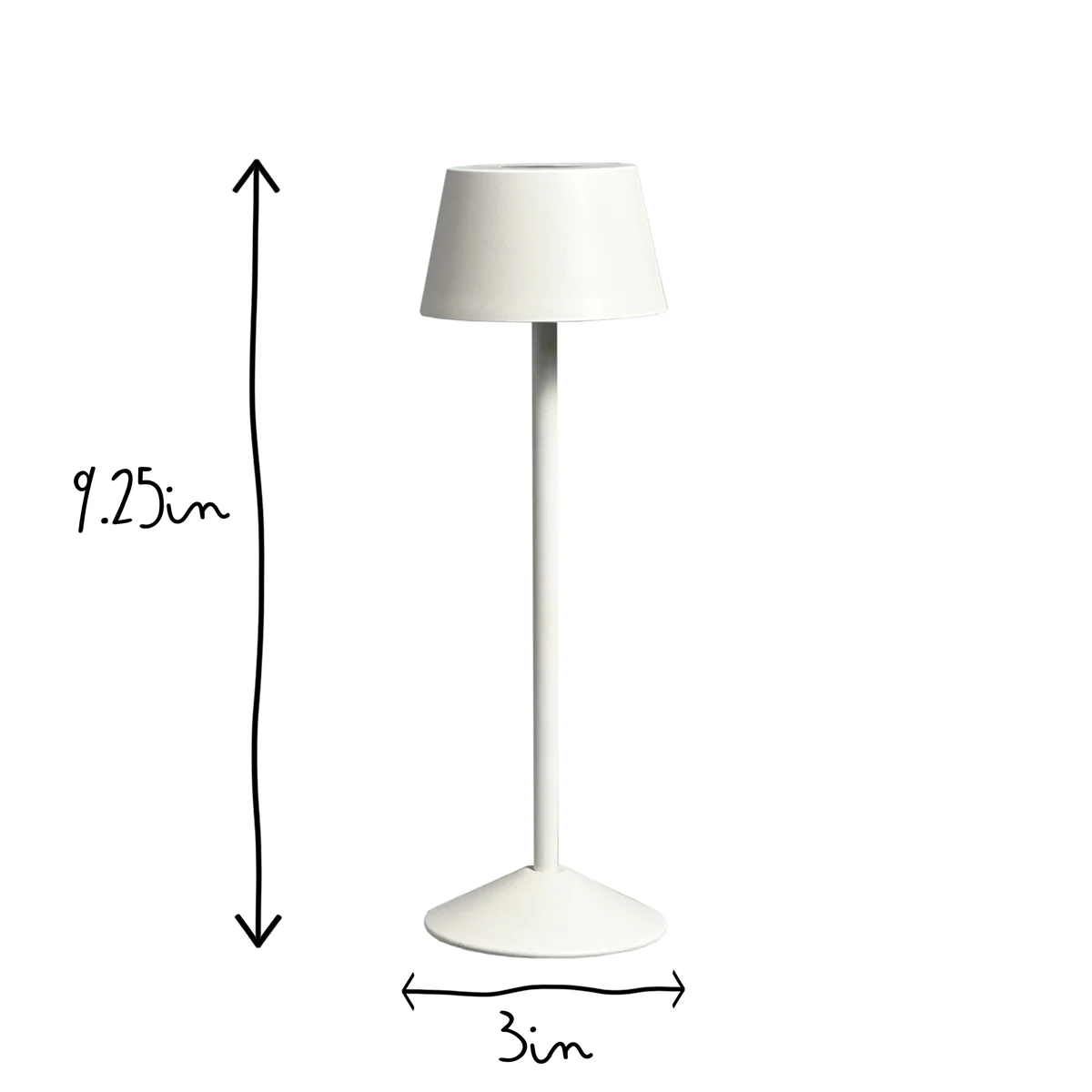 Wee Scoon cordless table lamp in coconut - Image 14