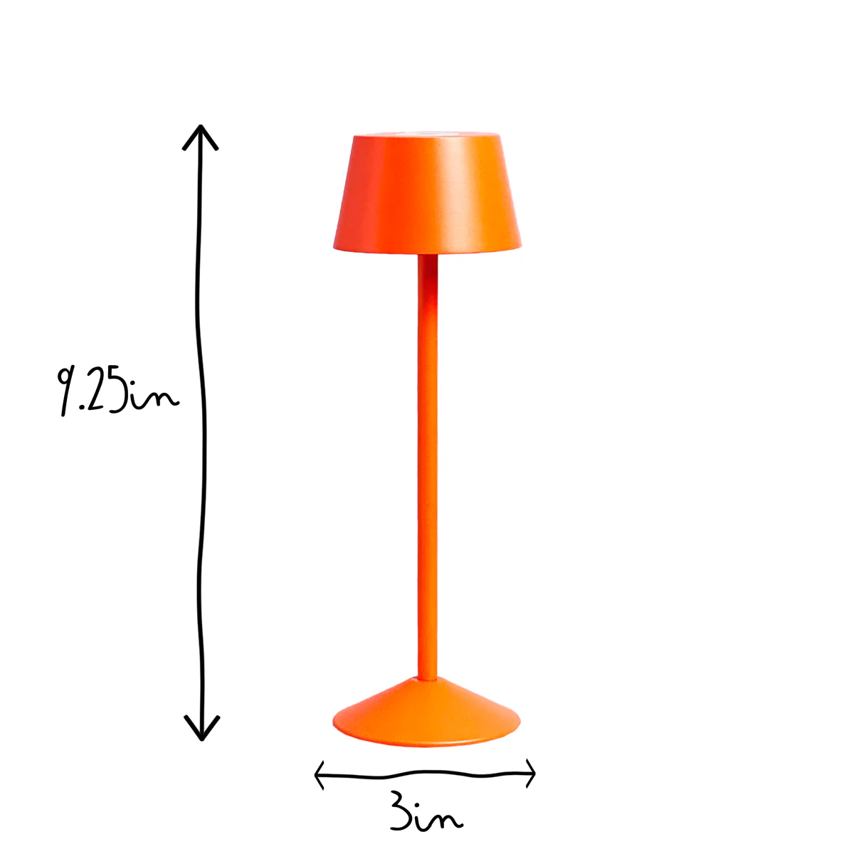 Wee Scoon cordless table lamp in orangeade - Image 14
