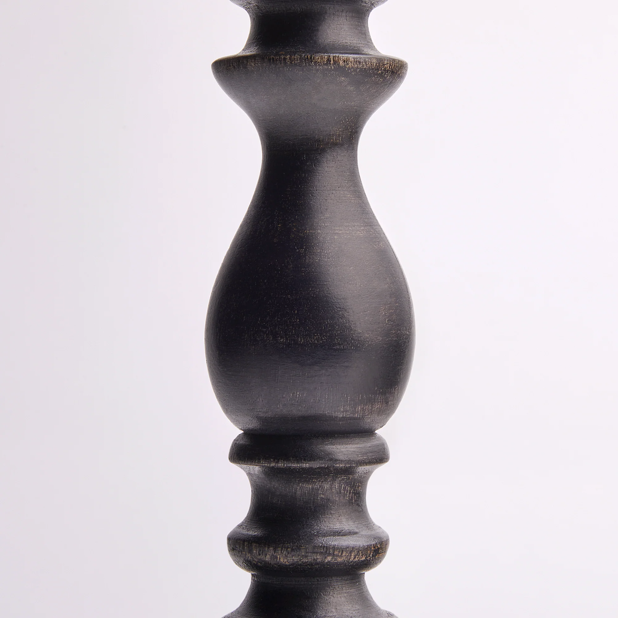 Wilma table lamp in ebony - Image 4